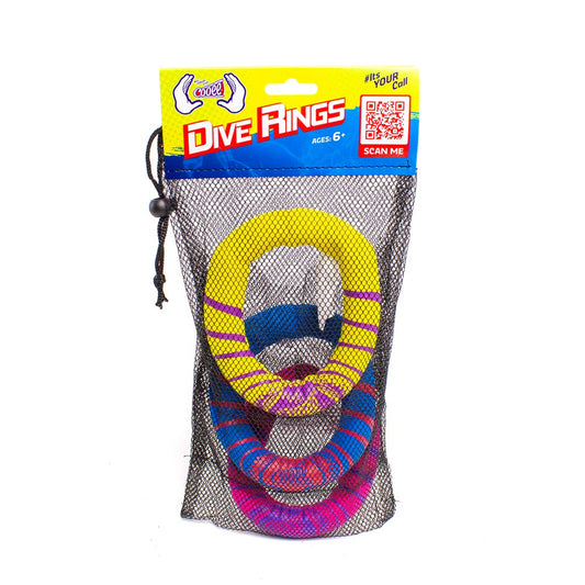 Cooee Diving Toy Diving Rings 3 Pieces