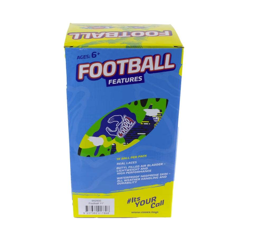 Cooee 11" American Football - Wasser Football aus Neopren