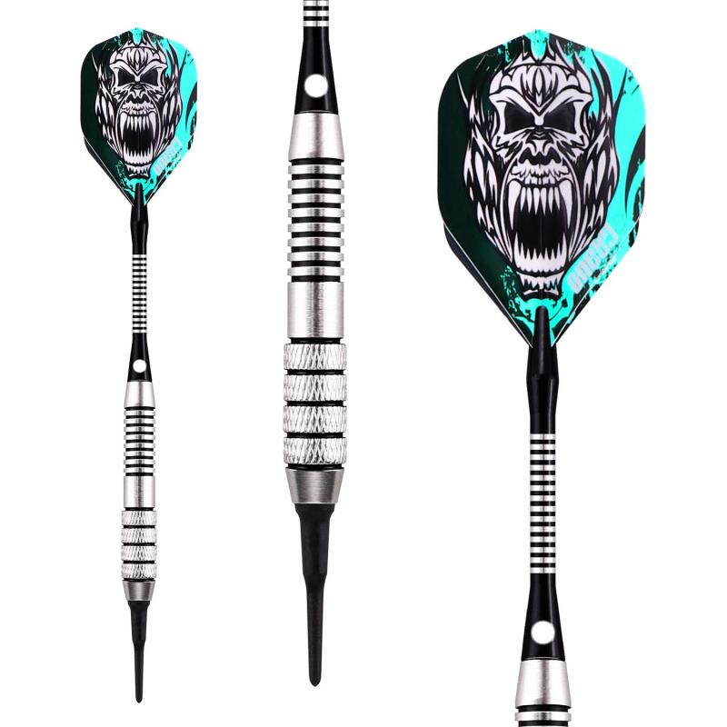 One80 Soft Tip Darts Set with Accessories| 12 Pack