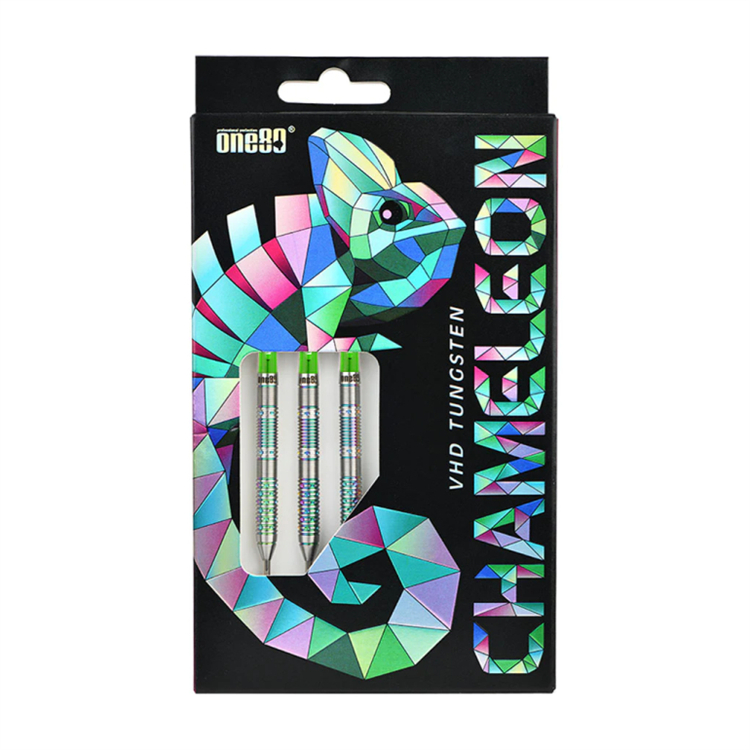One80 Chameleon Azurite Steel Tip