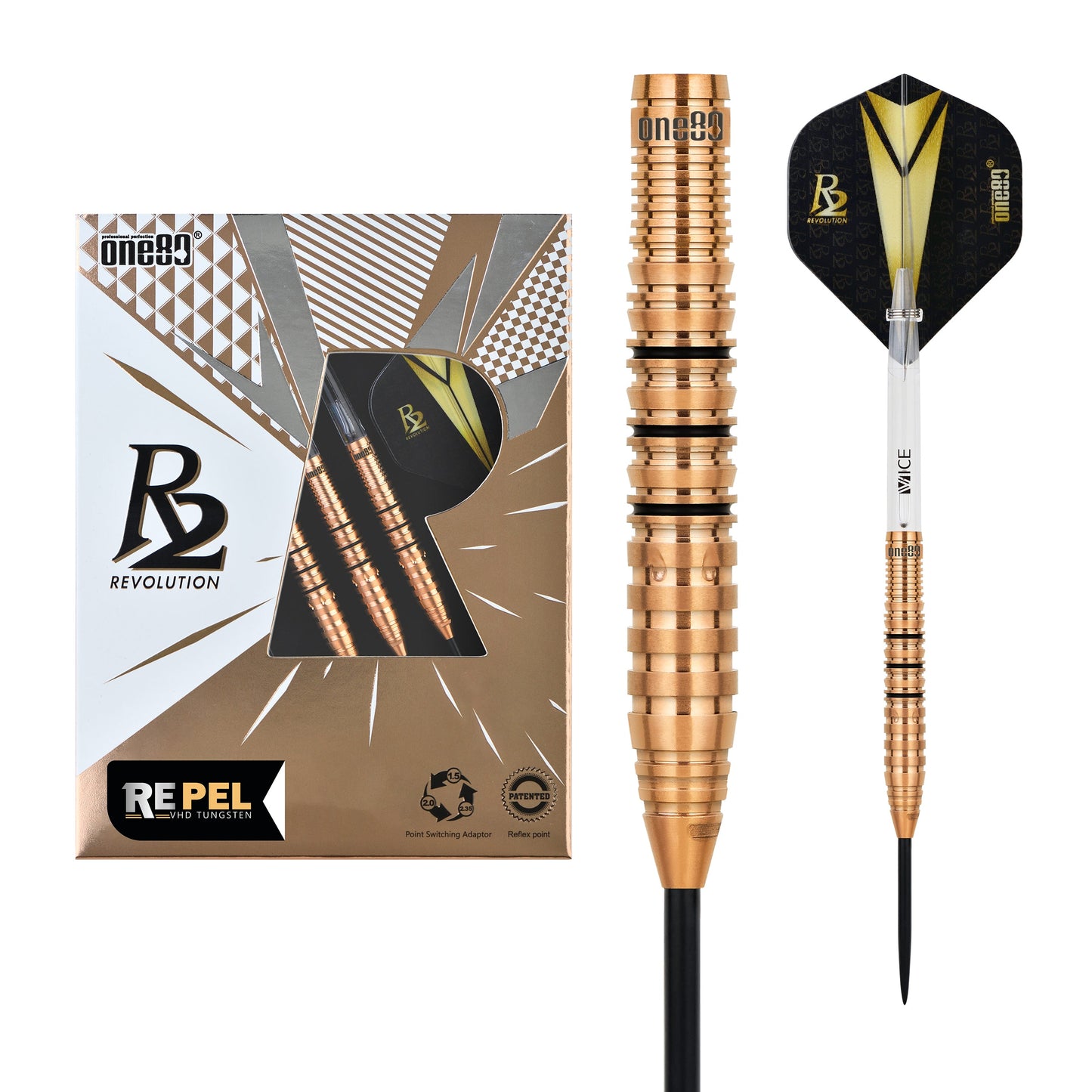 One80 R2 Re-pel Steel Tip
