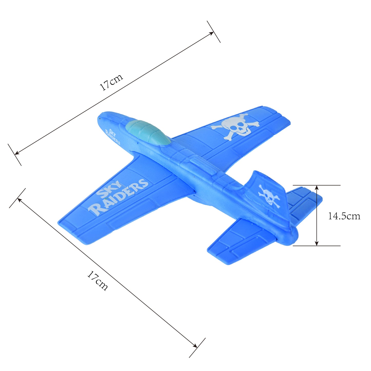Cooee Stunt Glider, Schaumstoff-Flugzeug-Spielzeug