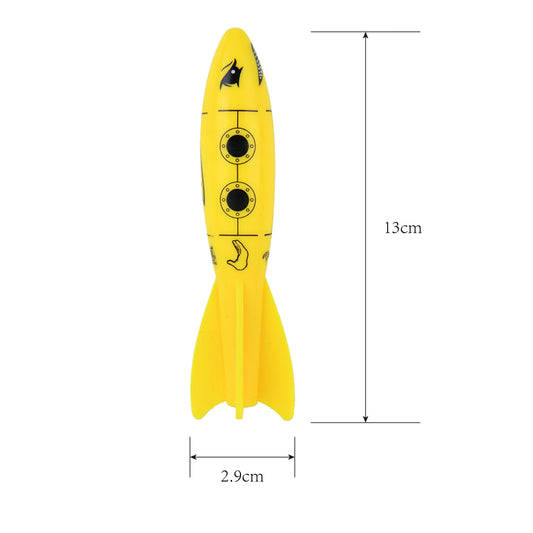 Cooee Torpedo Toy Swimming Pool Toy for Kids, 4 Pieces