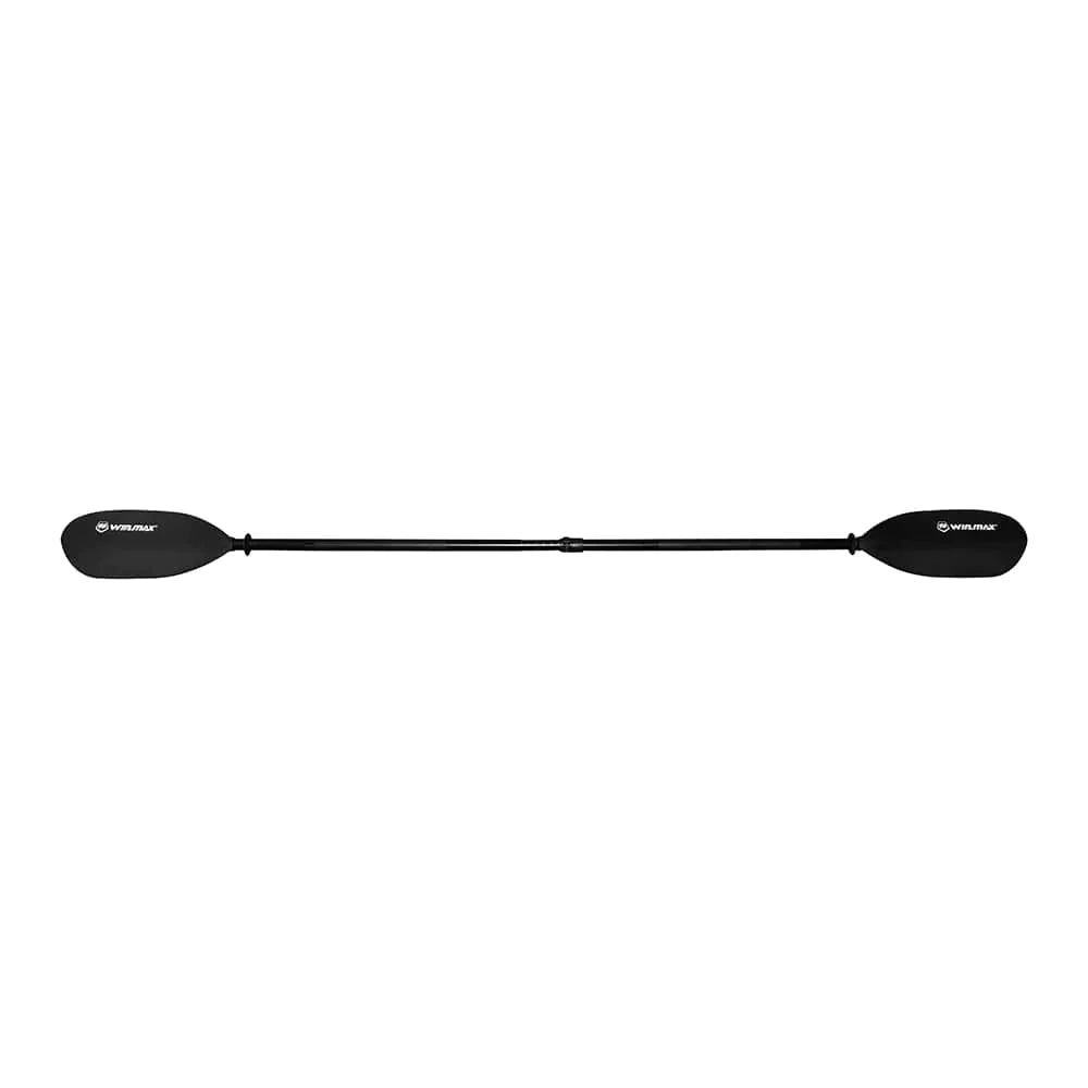 WIN.MAX Kajakpaddel für Erwachsene, verstellbar, Schwarz