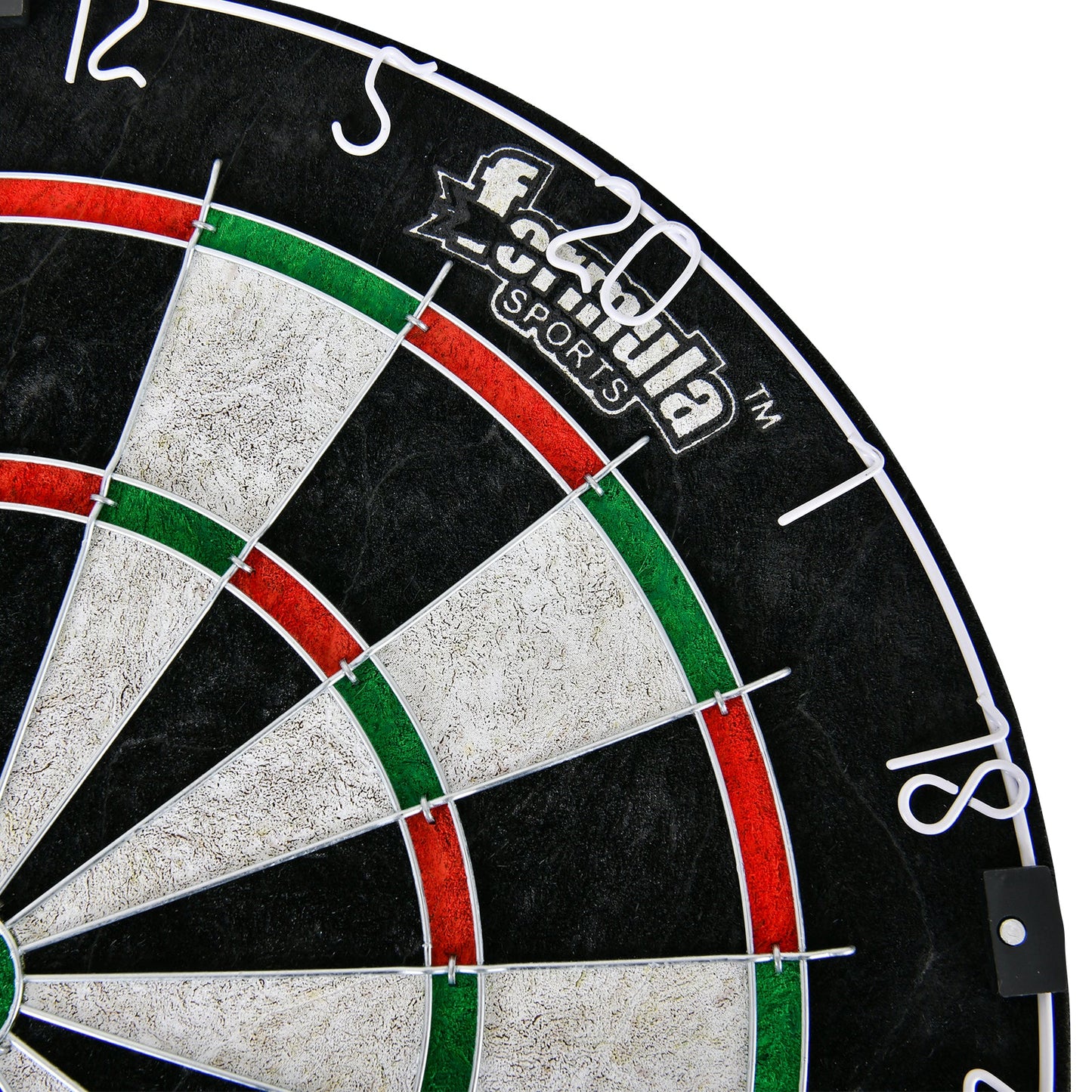 Formula Sports Round Wire Bristle Dartboard mit 6 Darts