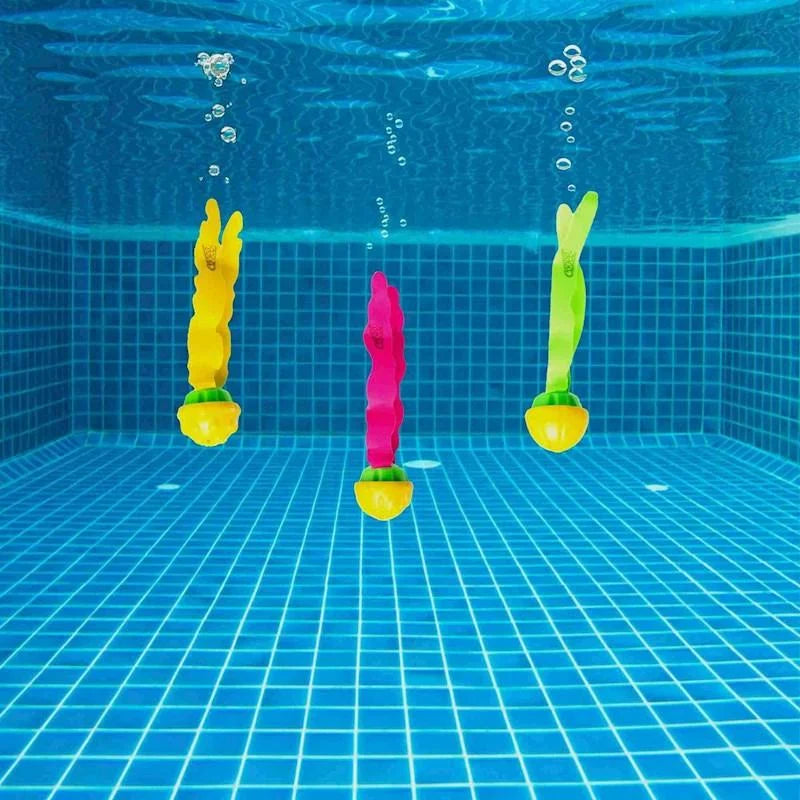 Cooee Tauchen Spielzeug Tauchbälle - 3 Stück,Poolspielzeug