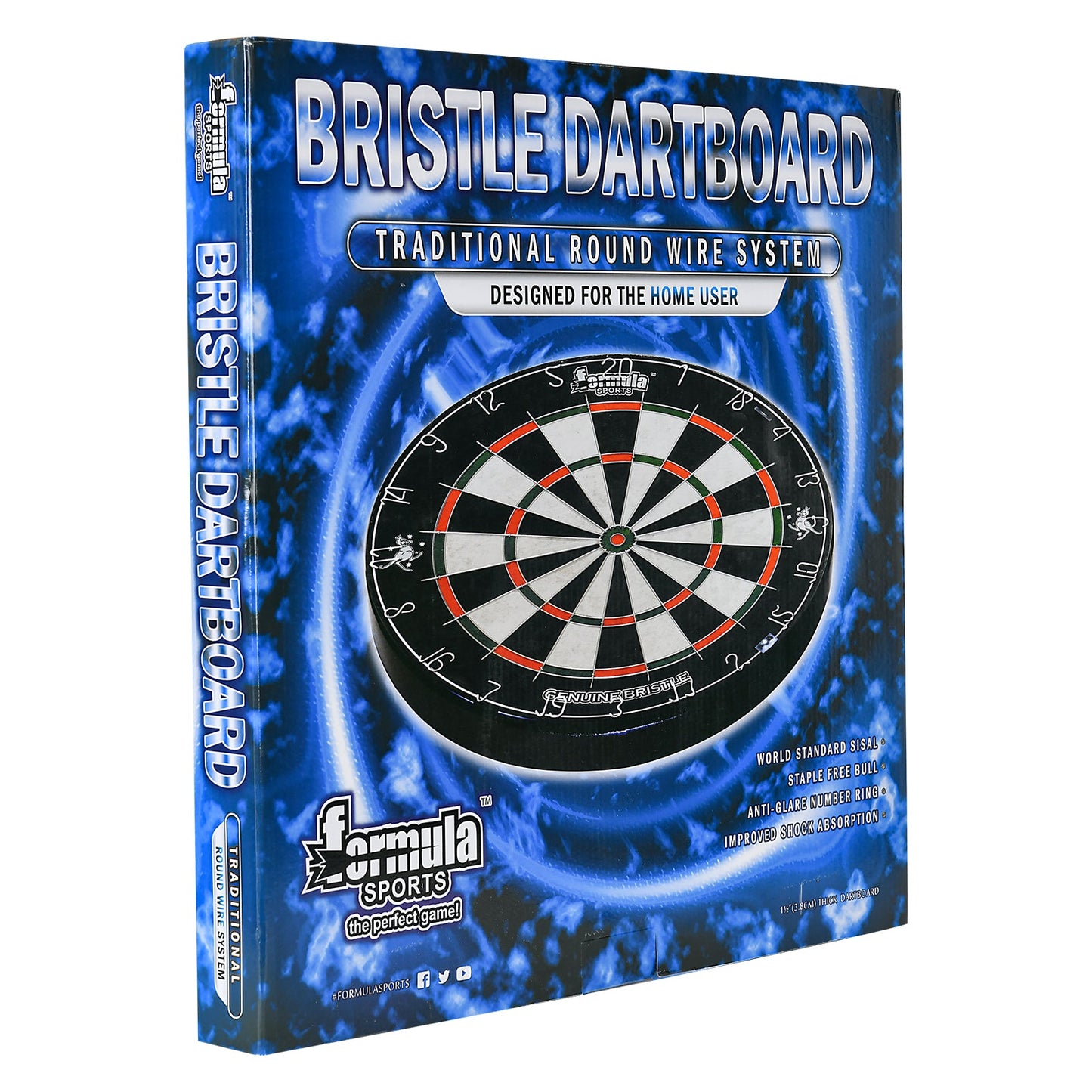 Formula Sports Round Wire Bristle Dartboard