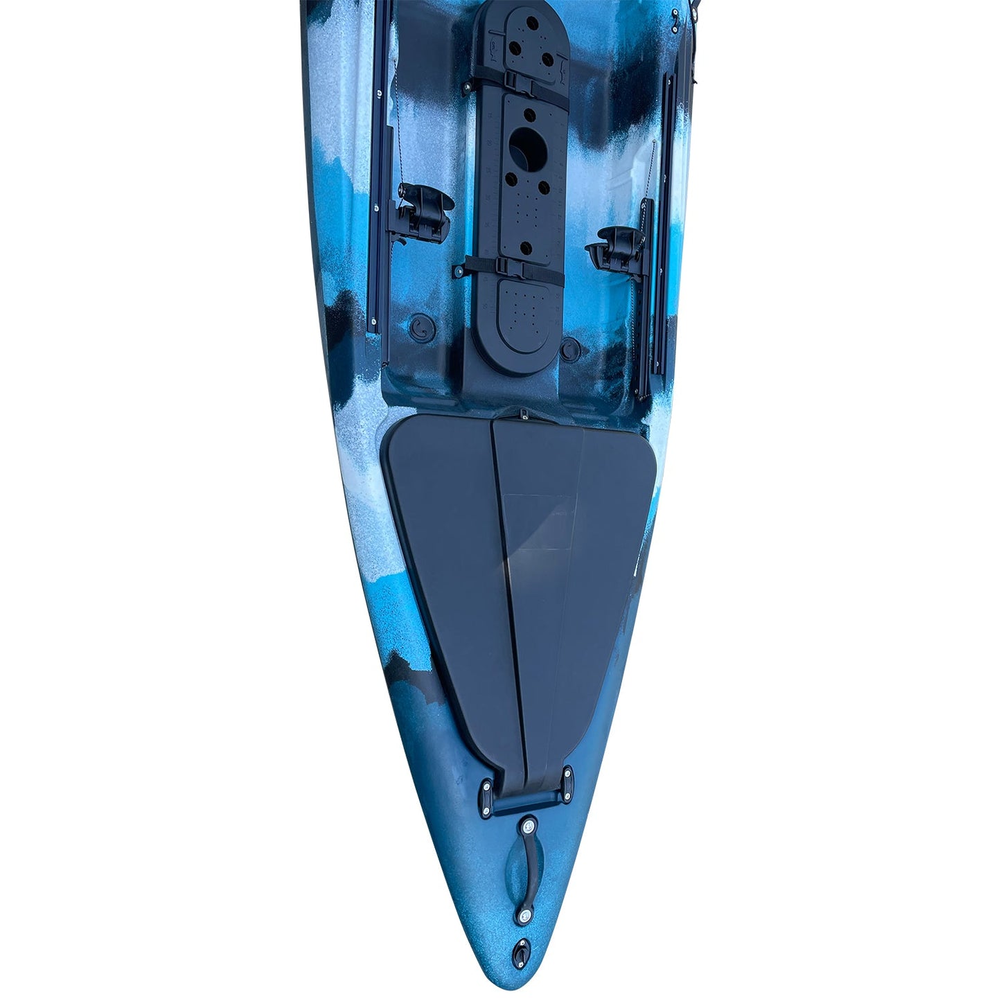 WIN.MAX Angelkajak Einerkajak Sit-on-Top-Kajak -Raketen-Tintenfisch 3,95M