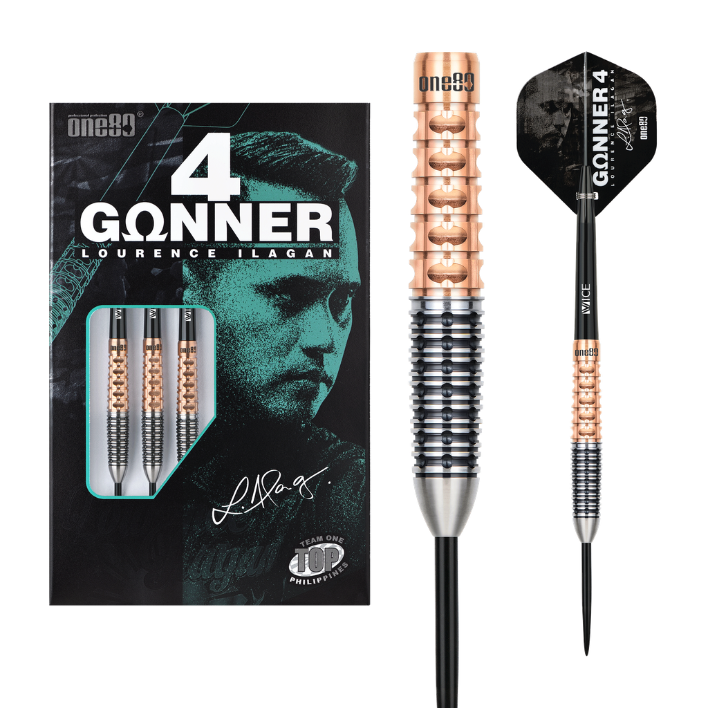 GUNNER 4 Steeltip - Black&Rosegold