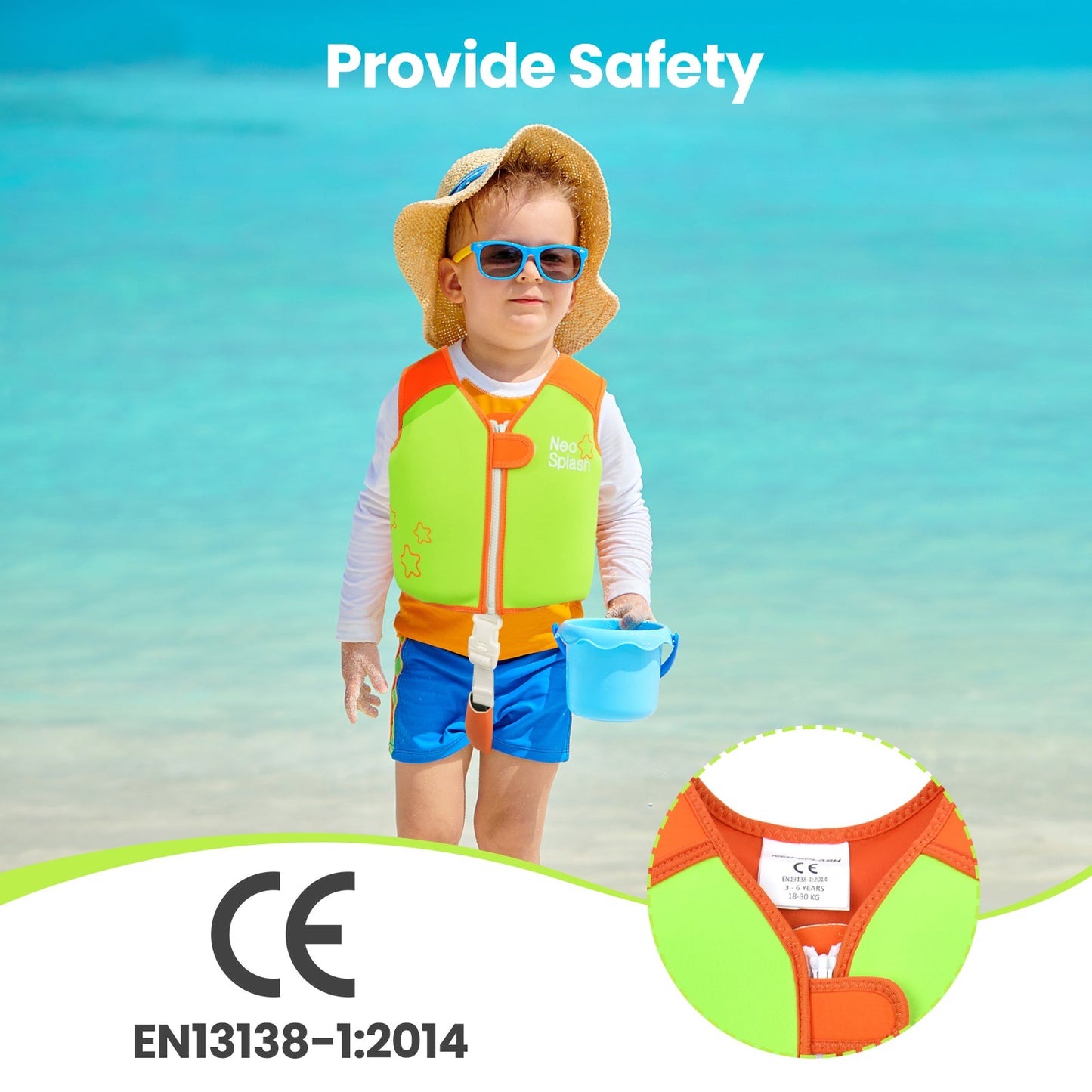 NEO-SPLASH Schwimmen Jacket für Kleinkinder