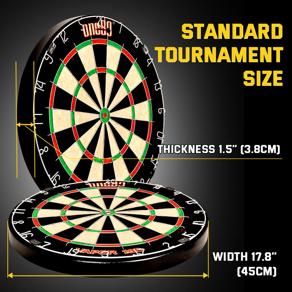One80 Vapor 180 Bristle/Sisal Dartboard Kit