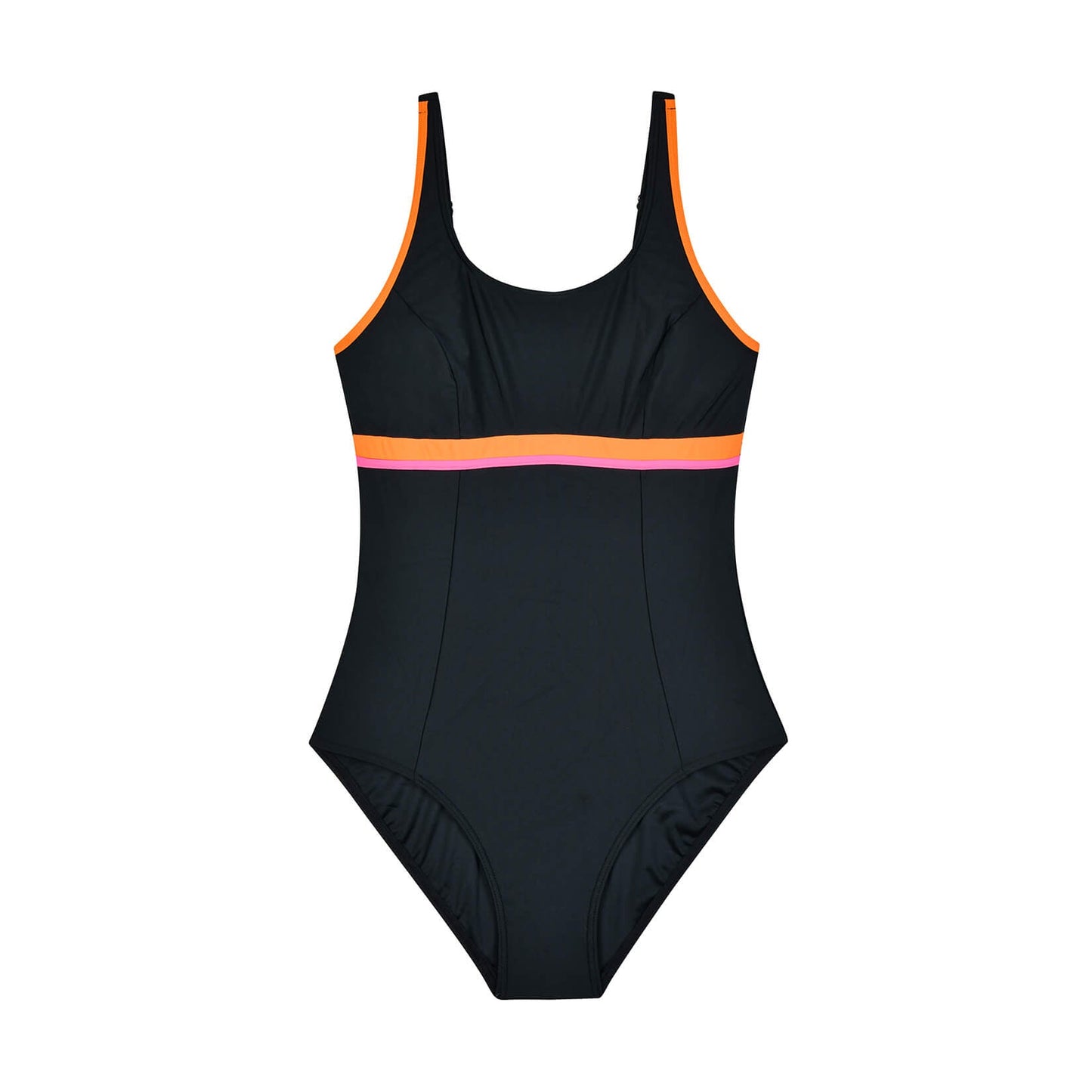 Damen Sportlicher U-Back-Badeanzug WMB2005-BO