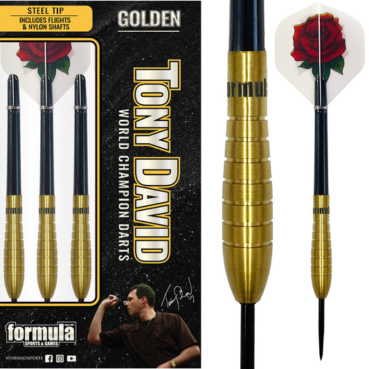 Formula Sports Tony David Golden 90% Tungsten Darts