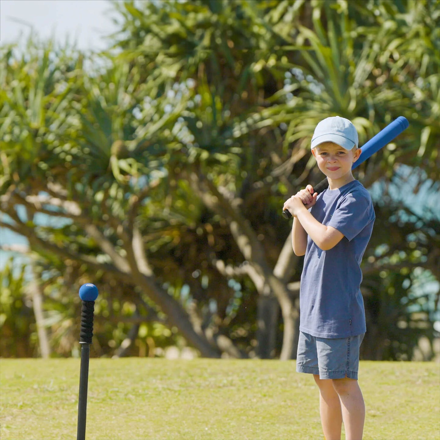Cooee Batting Tee Baseball Set für Kinder, Verstellbarer ständer