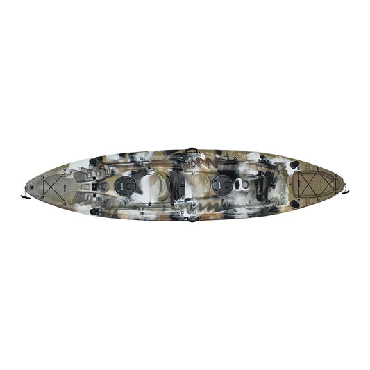WIN.MAX Whale Family 2-Person Fishing Kayak, 3.7M