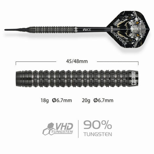 One80 Crocforce CF1 Softip-90% Tungsten