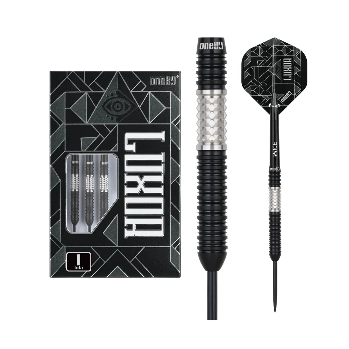 One80 Luxor II lota Steeltip - 90% Tungsten