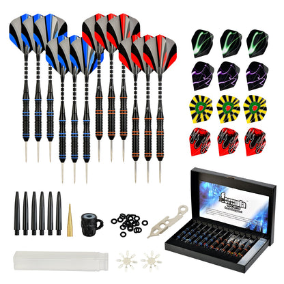 Formula Sports Dart Kit with Flights, Shafts, and Sharpener