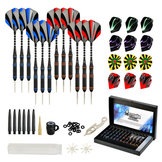 Formula Sports Dart Kit with Flights, Shafts, and Sharpener