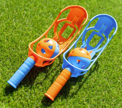 Cooee Outdoor-Spielset Scoop Ball Set, 2 Schläger, 2 Bälle