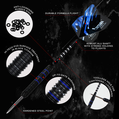 Formula Sports FST180 Gen2 - Professional Steel Tip Darts Set