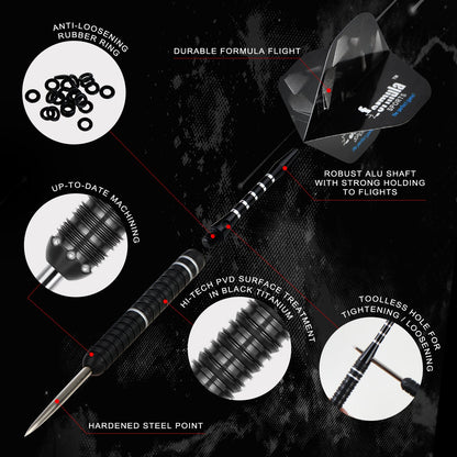 Formula FST180 Gen3 professionelles Dart-Set mit Stahlspitze