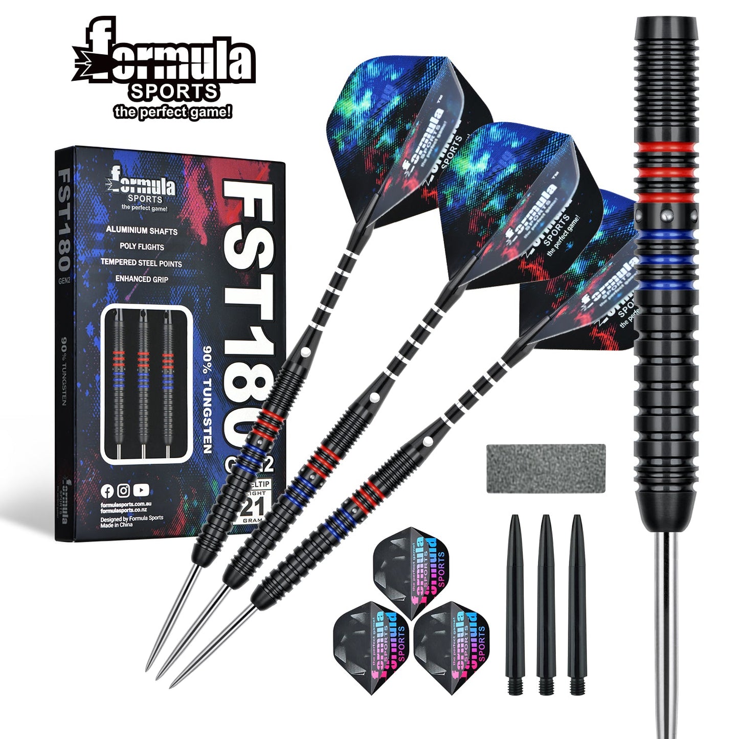 FST180 GEN2 90% Tungsten Darts Metal Tip Set