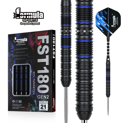 Formula Sports FST180 Gen2 - Professional Steel Tip Darts Set