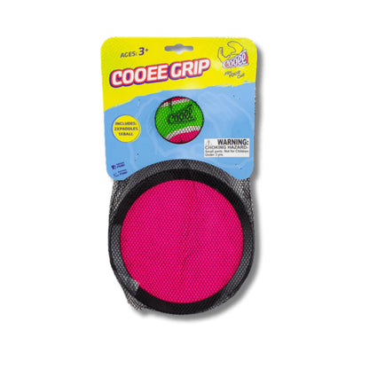 Cooee Klettballspiel Klettball Set mit 2 Fangscheiben 1 Bälle