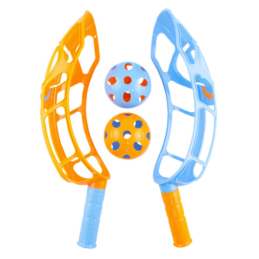 Cooee Outdoor-Spielset Scoop Ball Set, 2 Schläger, 2 Bälle