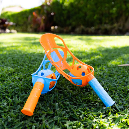 Cooee Outdoor-Spielset Scoop Ball Set, 2 Schläger, 2 Bälle