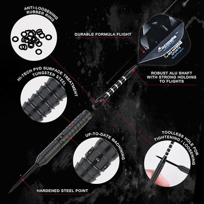 FST180 GEN3 90% Tungsten Darts, 21 g/22 g/23 g/24 g