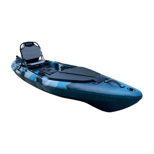 WIN.MAX Angelkajak Einerkajak Sit-on-Top-Kajak -Raketen-Tintenfisch 3,95M