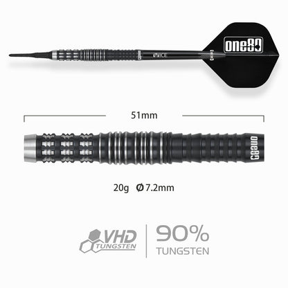 One80 Luo Zhuolun Sniper 90% Tungsten Softip