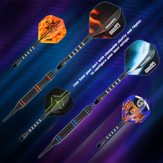 ONE80 Soft Darts Set (12 Soft Darts)