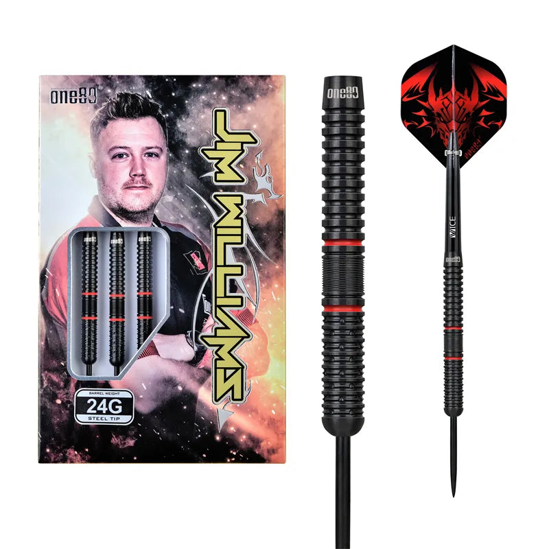 One80 Jim Williams Signature Dart HD Steel Tip