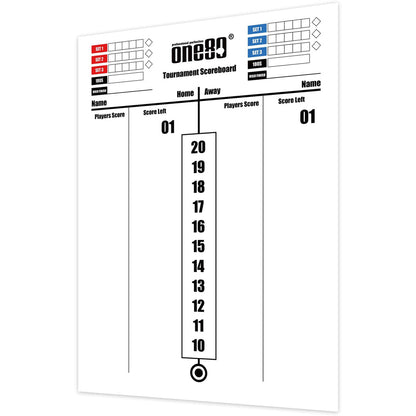 One80 Tournament Scoreboard 60 x 44cm