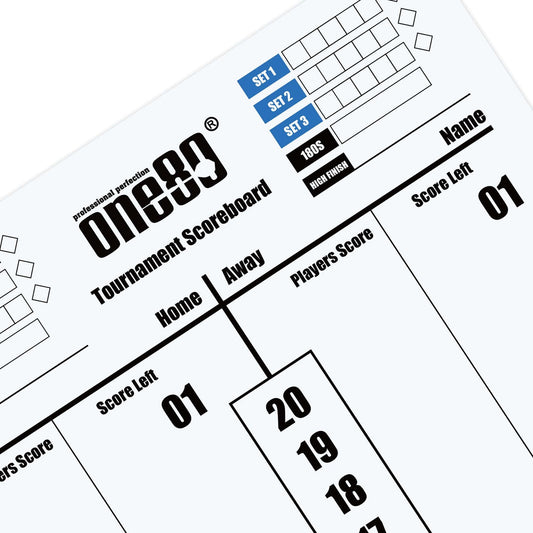 One80 Tournament Scoreboard 60 x 44cm