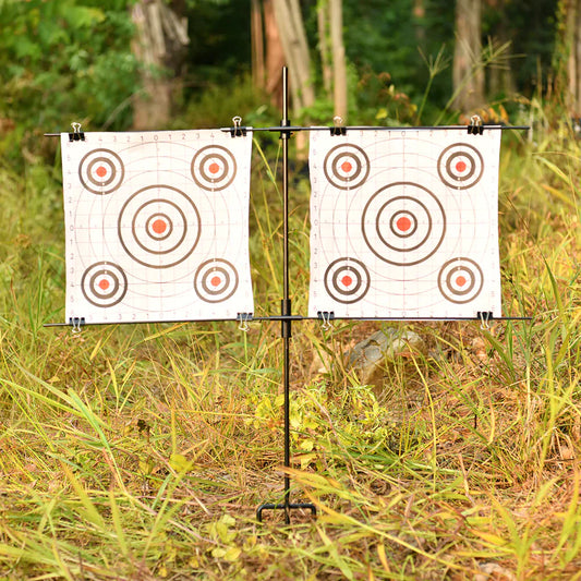 TOB Adjustable Paper Target Stand For Outdoor