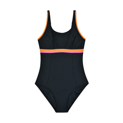Damen Sportlicher U-Back-Badeanzug WMB2005-BO