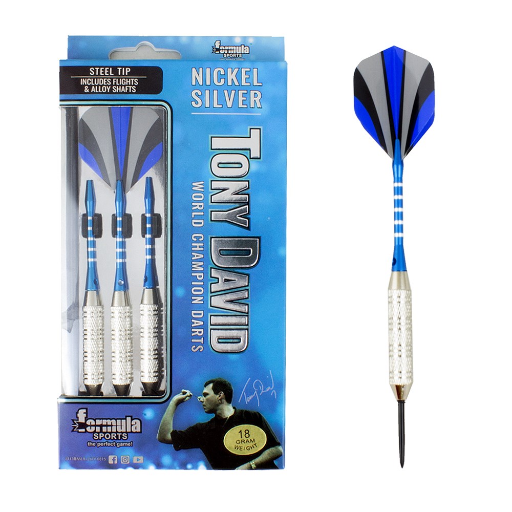 TONY DAVID Nickel/Silver Darts