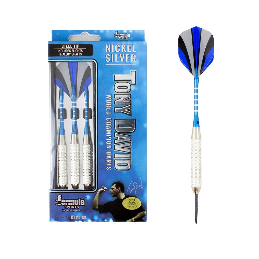TONY DAVID Nickel/Silver Darts