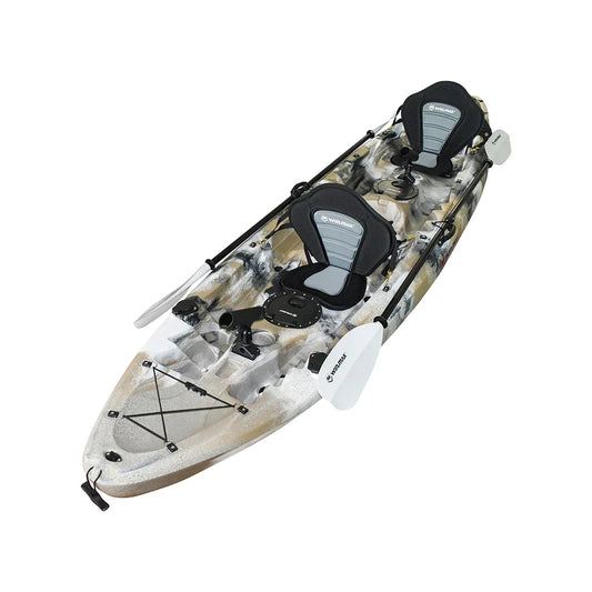 WIN.MAX Whale Familien 2-Personen-Angelkajak, 3.7M