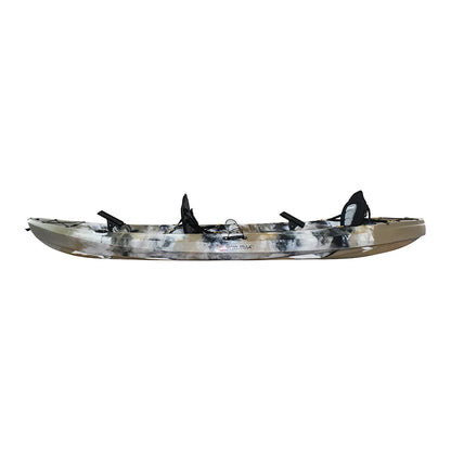WIN.MAX Whale Familien 2-Personen-Angelkajak, 3.7M