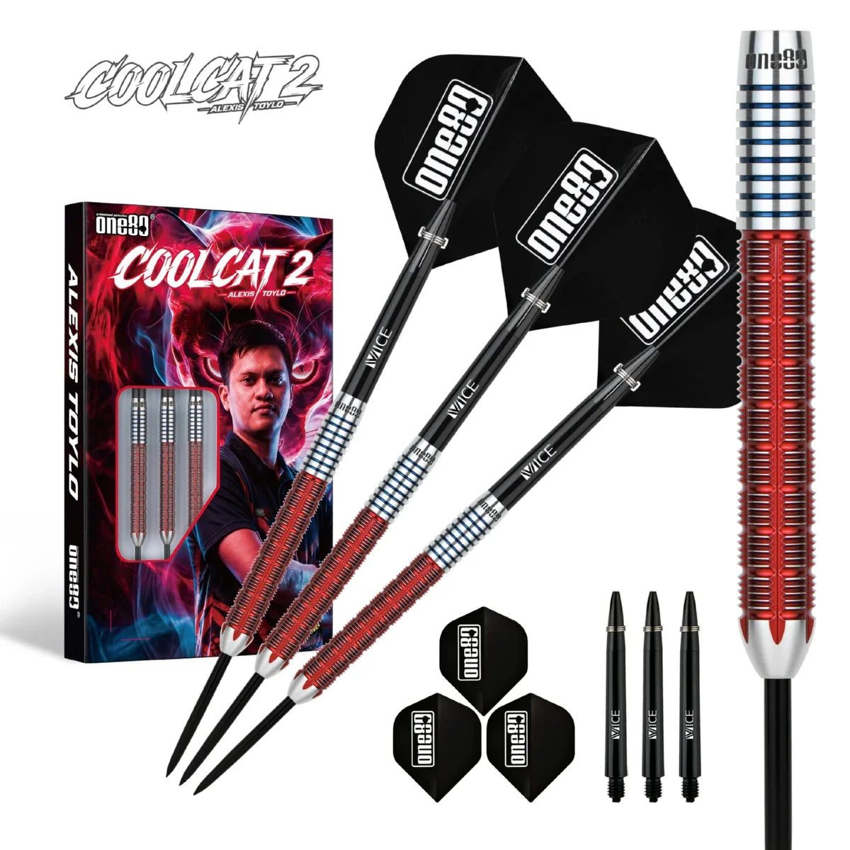 One80 Alexis Toylo Coolcat II Steeltip