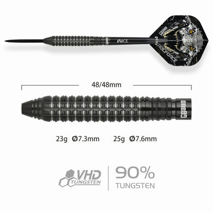 One80 Crocforce CF2 Steeltip-90% Tungsten