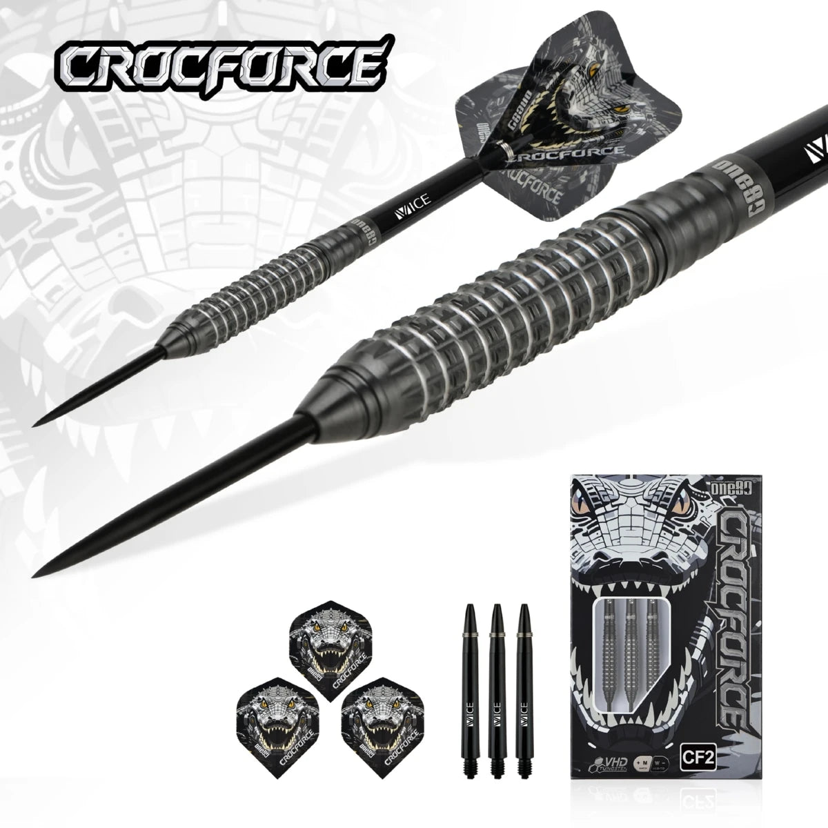 One80 Crocforce CF2 Steeltip-90% Tungsten