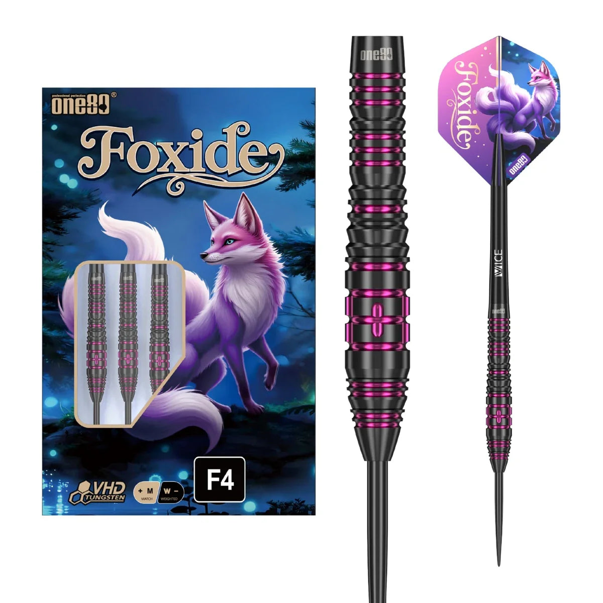 One80 Foxide F4 90% Tungsten Steeltip