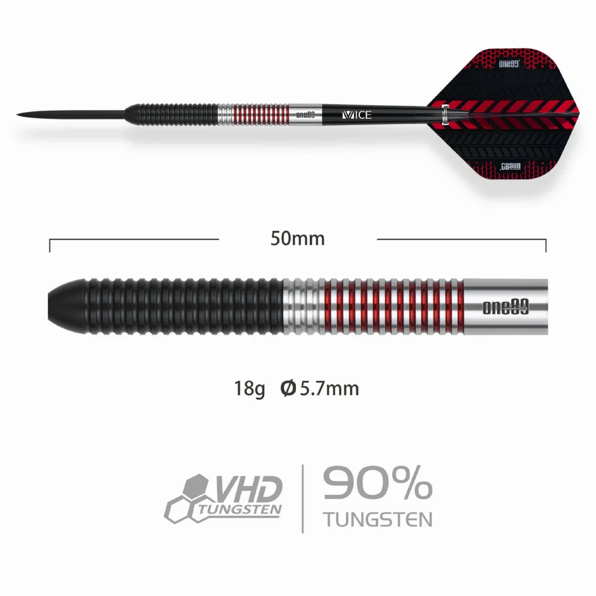 One80 Frederic Lovatin Steeltip 18g