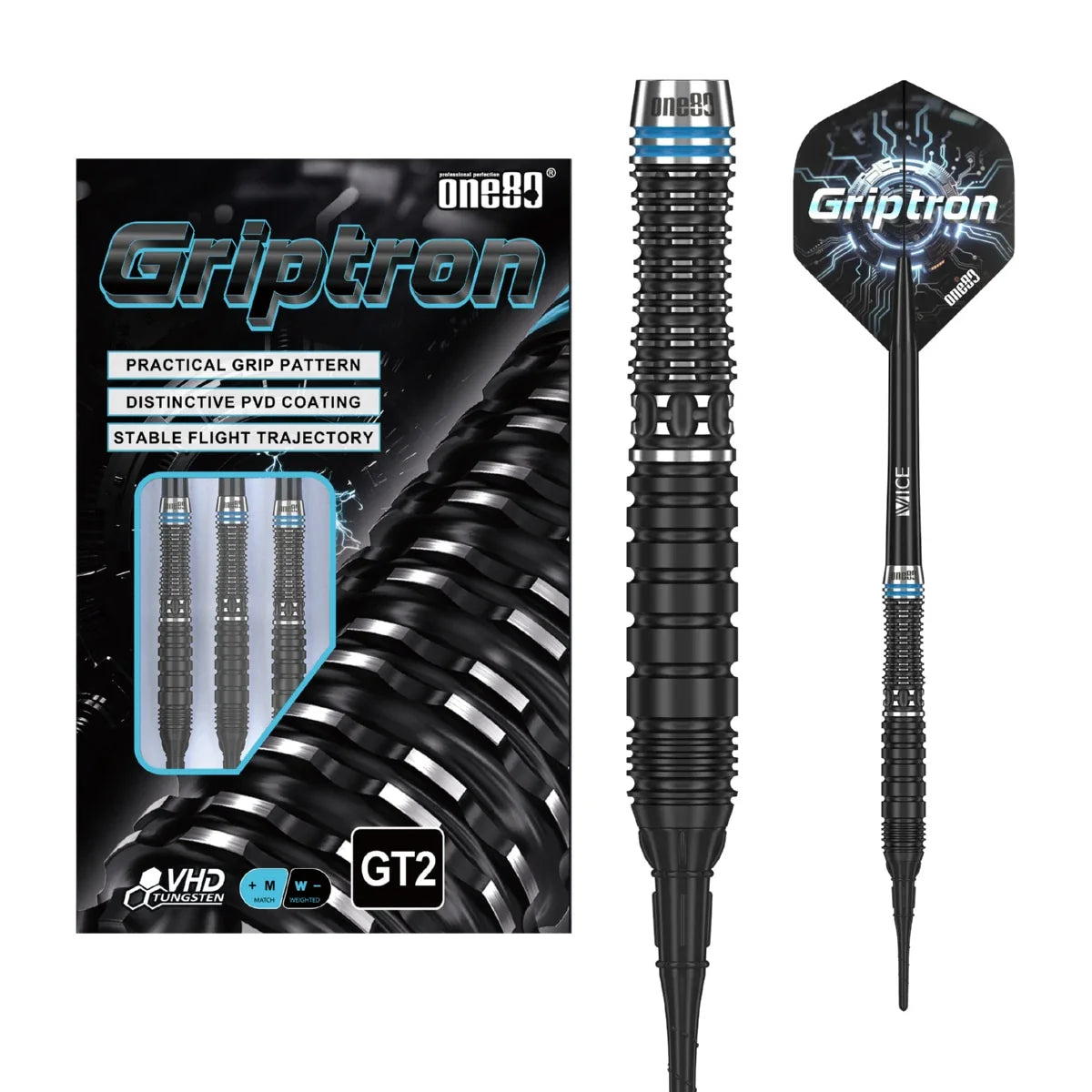 One80 Griptron GT2 90% Tungsten Softip